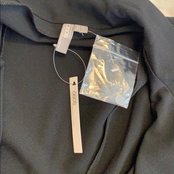 ASOS Black jumpsuit size 4 BRAND NEW - Picture 8 of 9